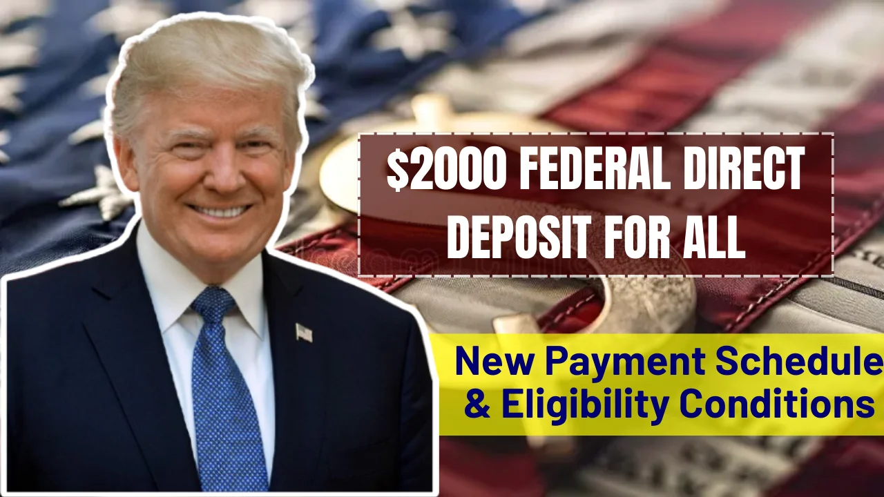 $2000 Federal Direct Deposit