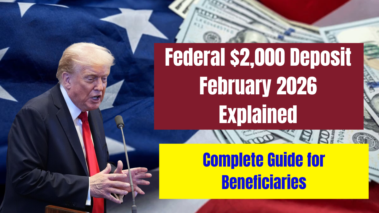 Federal $2,000 Deposit February 2026