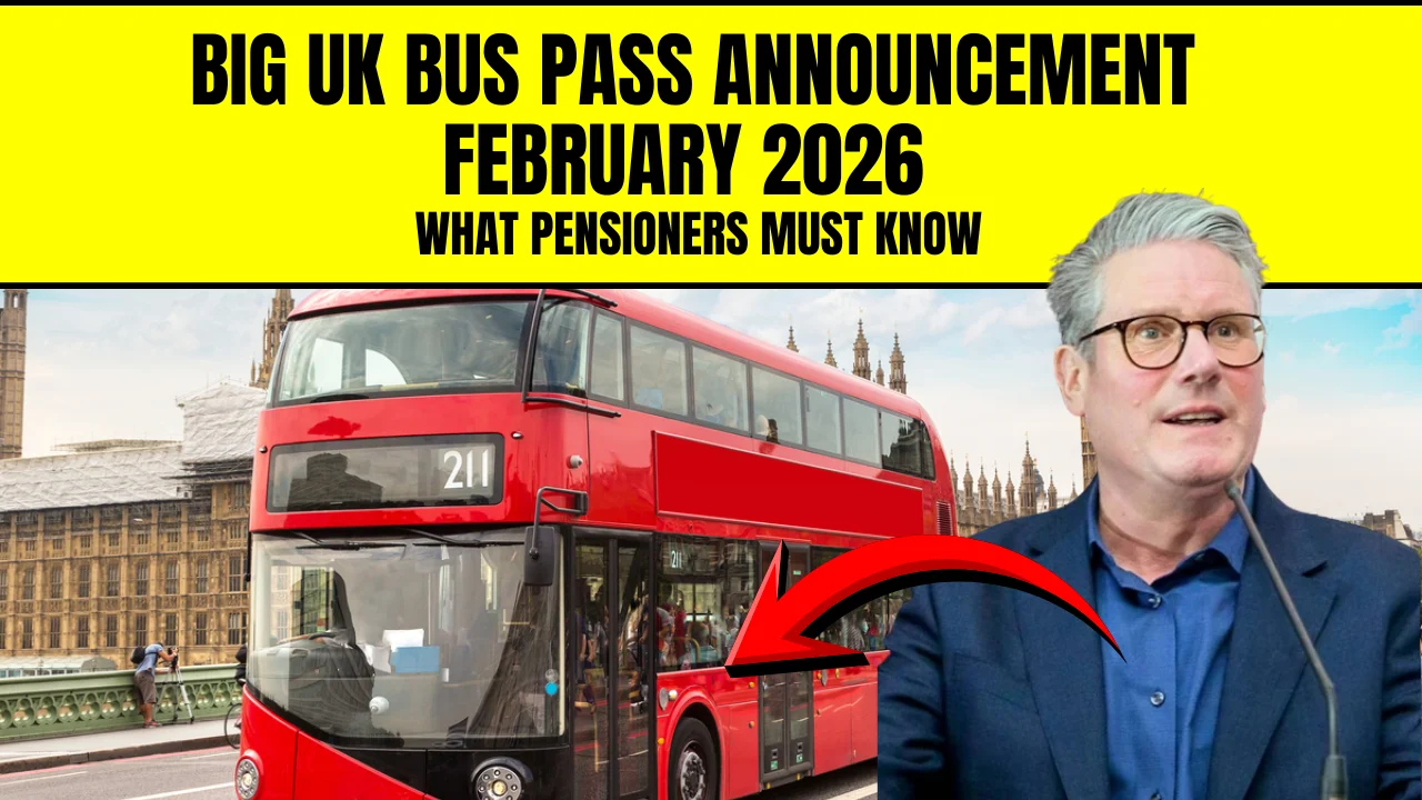 UK Bus Pass 2026 Update