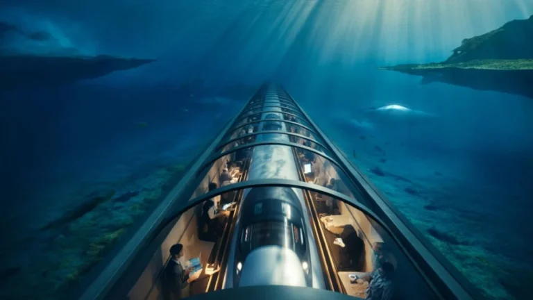 Underwater Rail Tunnel