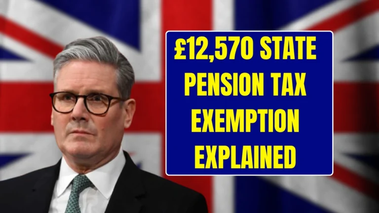£12,570 State Pension Tax Exemption