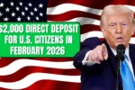 $2,000 Direct Deposit February 2026
