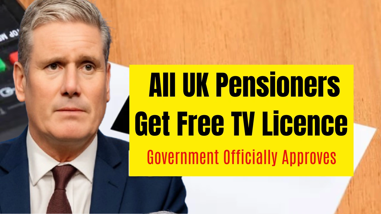 All UK Pensioners Get Free TV Licence