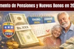 Aumento de Pensiones y Nuevos Bonos 2026