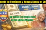 Aumento de pensiones y nuevos bonos en 2026