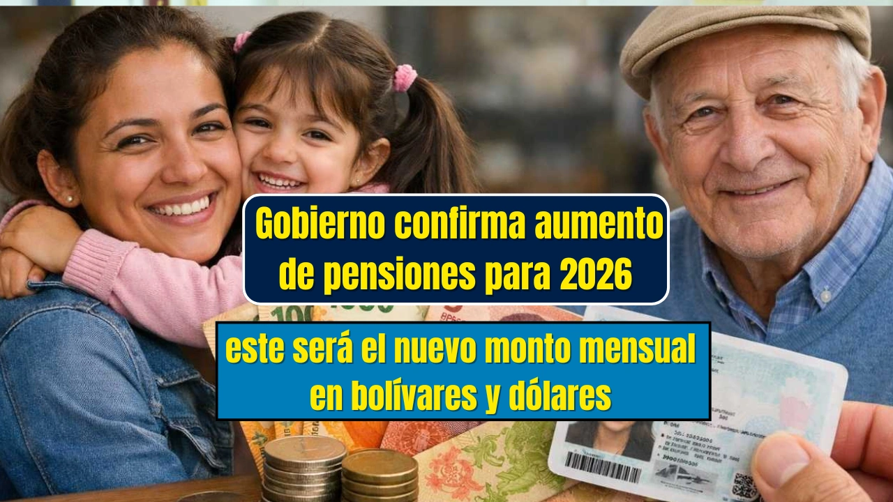 Aumento de pensiones 2026