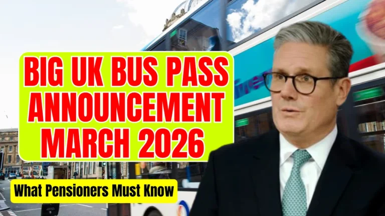 BIG UK Bus Pass Announcement March 2026
