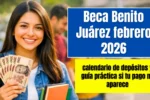 Beca Benito Juárez febrero 2026