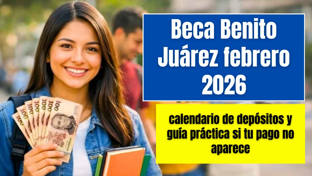 Beca Benito Juárez febrero 2026