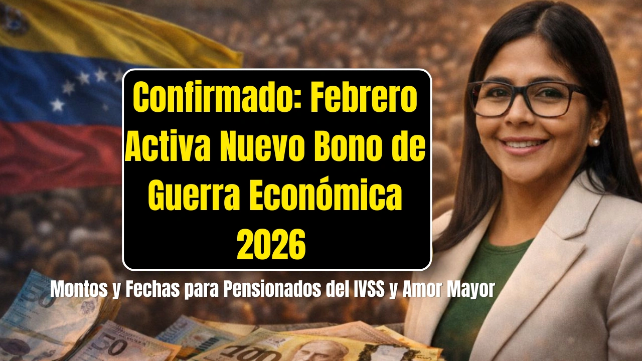 Bono de Guerra Económica 2026