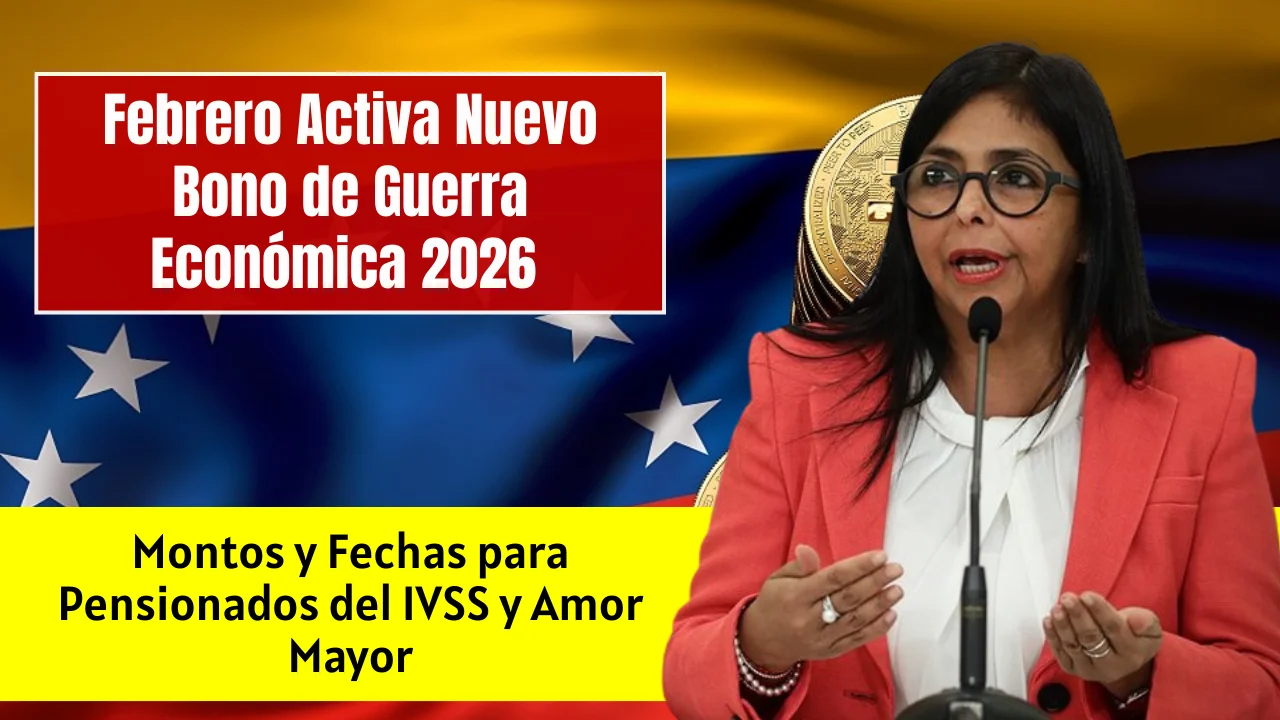Bono de Guerra Económica febrero 2026