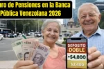 Cobro de Pensiones en la Banca Pública Venezolana 2026