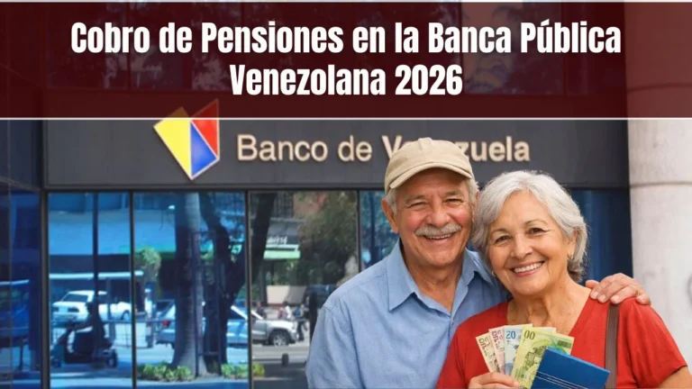 Cobro de Pensiones en la Banca Pública Venezolana 2026
