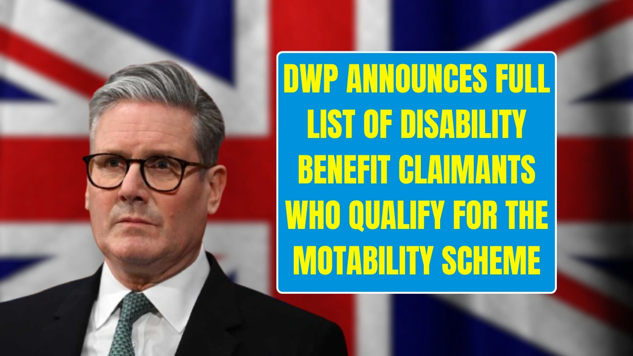 DWP Motability Scheme eligibility