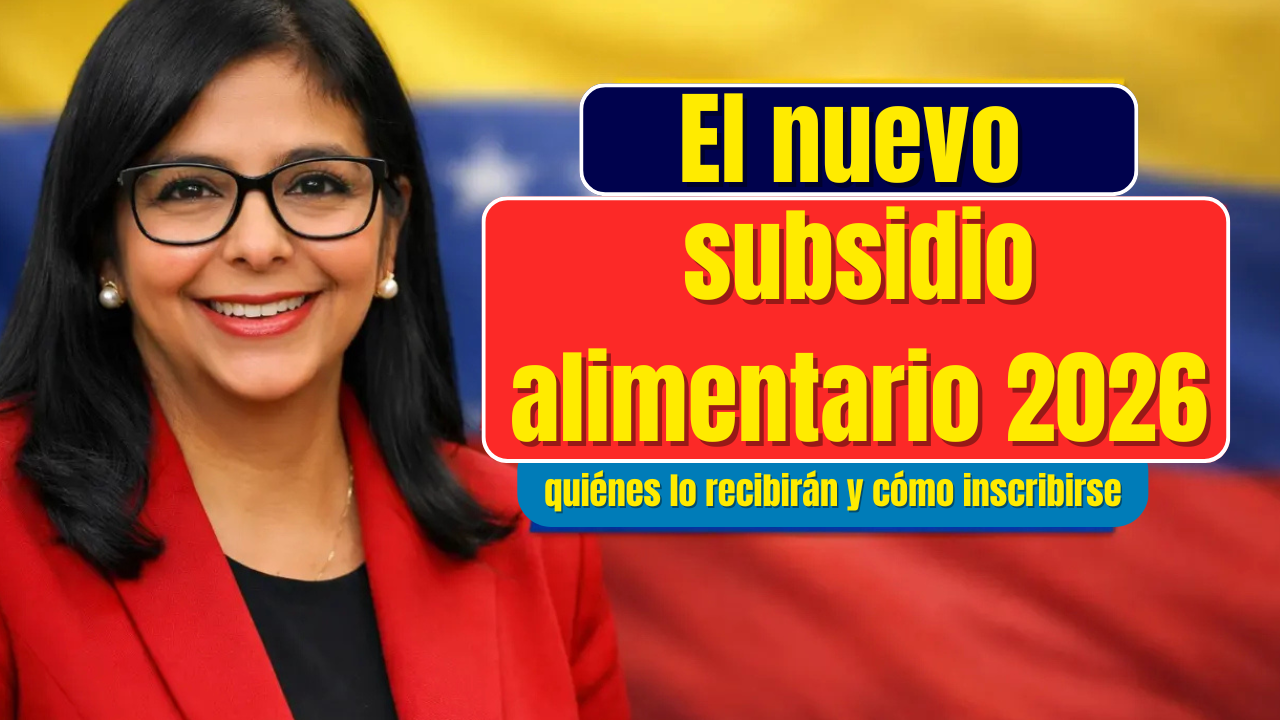 El nuevo subsidio alimentario 2026