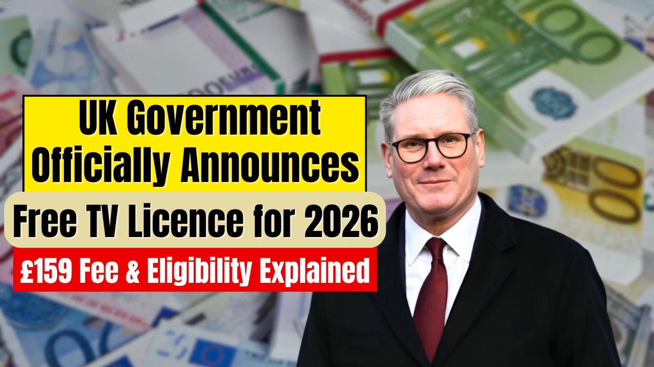 Free TV Licence for 2026