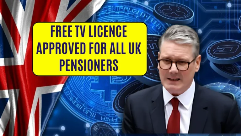Free TV Licence for UK Pensioners
