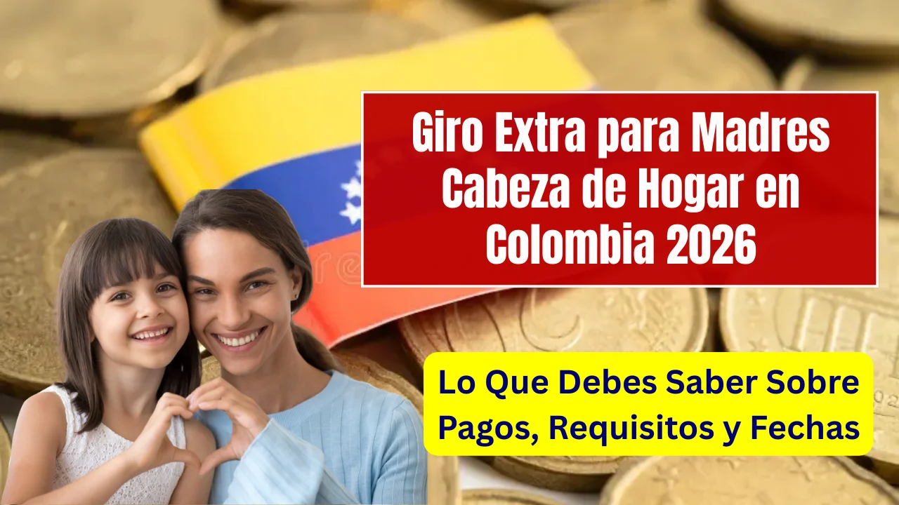 Giro Extra Madres Cabeza de Hogar 2026 en Colombia