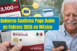 Gobierno Confirma Pago Doble en Febrero 2026 en México: Quiénes Reciben el Depósito y Cuánto Será