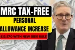 HMRC tax-free personal allowance increase