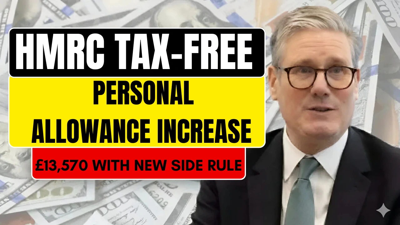 HMRC tax-free personal allowance increase