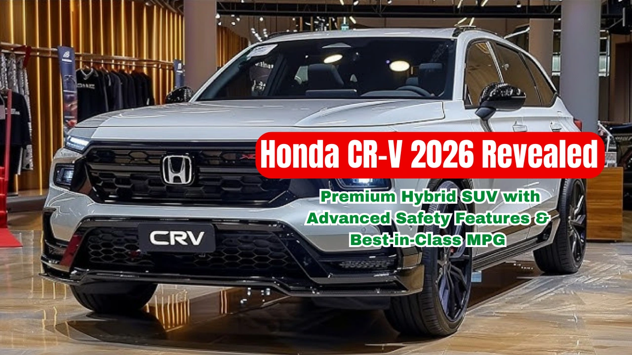 Honda CR-V 2026 Revealed