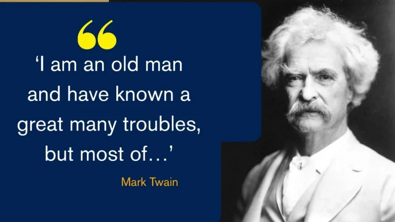 Life Quote of the Day by Mark Twain