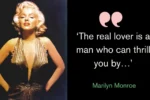 Love Quote of the Day by Marilyn Monroe:
