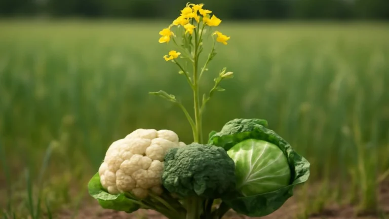 Cauliflower Broccoli Cabbage Same Plant