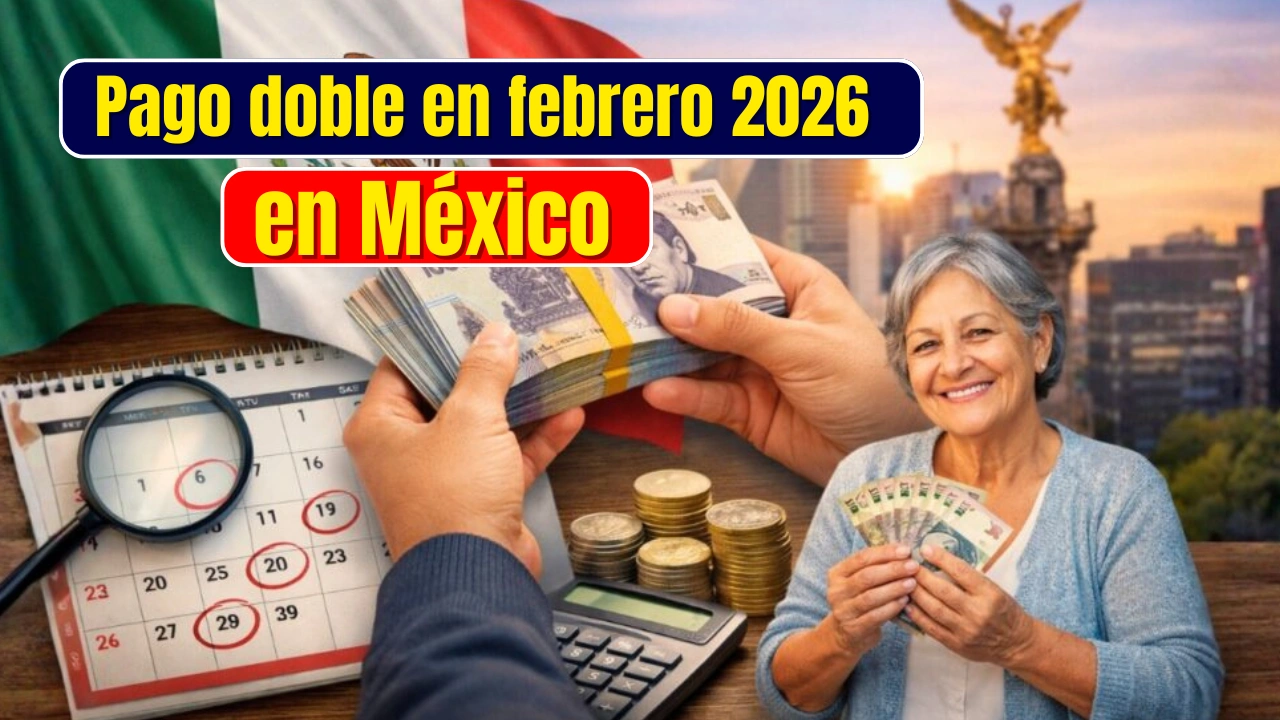 Pago doble en febrero 2026 en México