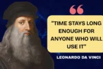 Quote of the day by Leonardo da Vinci