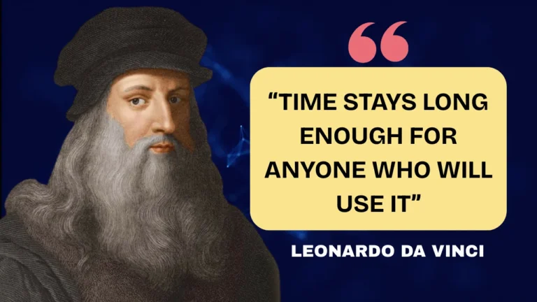 Quote of the day by Leonardo da Vinci