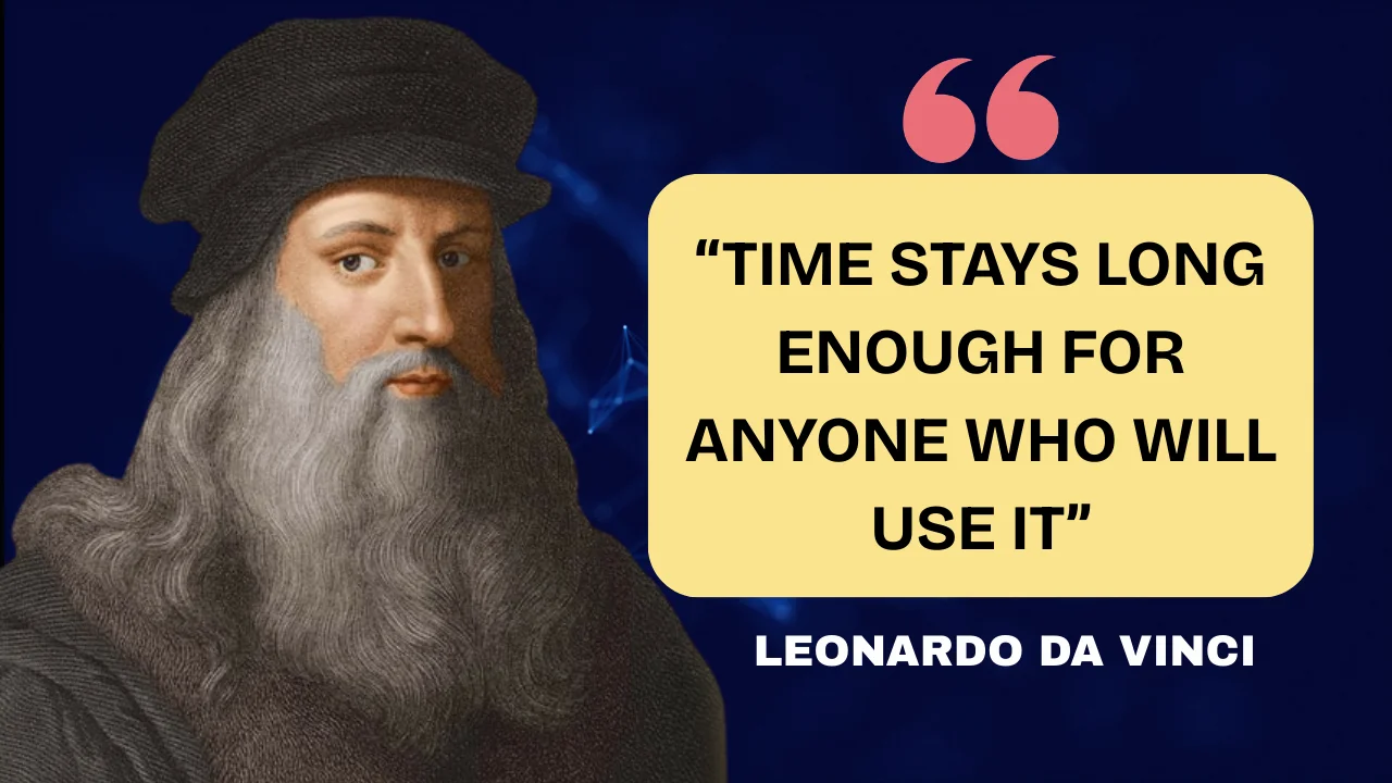 Quote of the day by Leonardo da Vinci