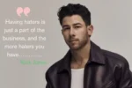 Quote of the day by Nick Jonas
