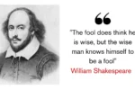 Quote of the day by writing legend William Shakespeare