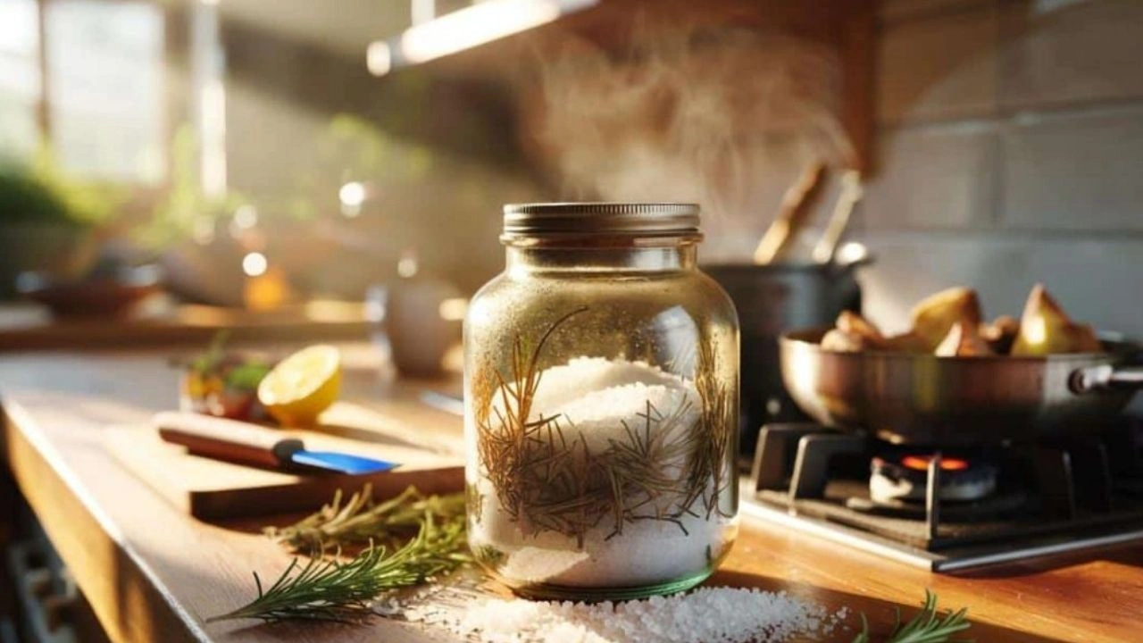 Rosemary and coarse salt: why you should keep them