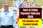 UK £250 Cost of Living Payment February 2026