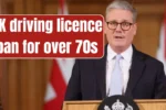 UK driving licence ban for over 70s